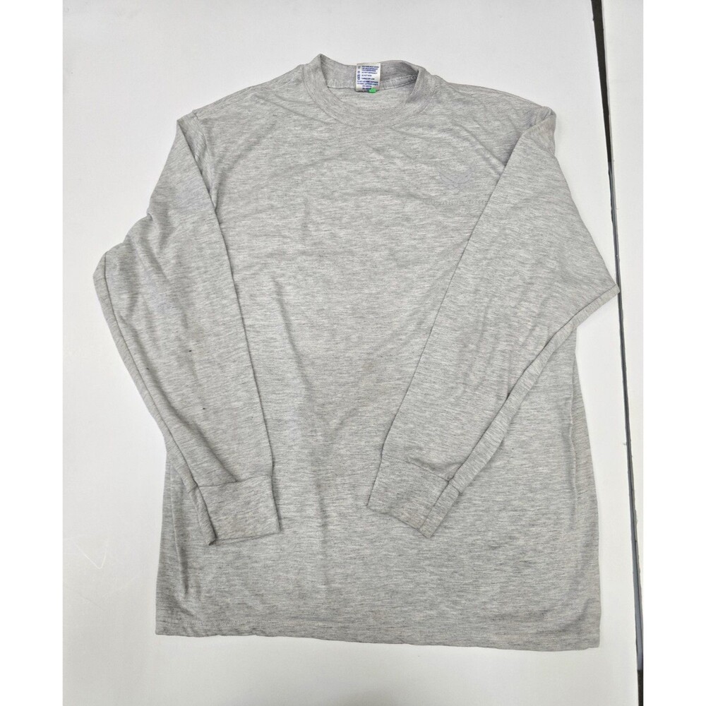 Soffe US Air Force Long Sleeve T-Shirt Mens Size Large Gray Graphic Military